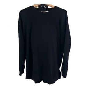 Members Mark Women’s Black Long Sleeve Crew Neck Sweatshirt Size XXL Winter